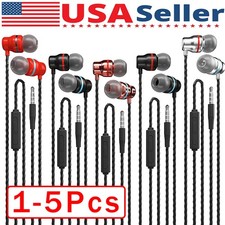 HIFI Bass Stereo Wired Earbuds Headset In-Ear Earphone Headphone MIC 3.5mm USB-C In-Ear Headphones price