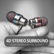 3.5mm HIFI Super Bass Headset In-Ear Earphone Stereo Earbuds Headphone Wired Mic In-Ear Headphones price