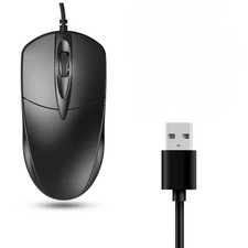 USB 2.0 Optical Wired Scroll Wheel Mouse PC Laptop Notebook Desktop Black Mice Wired Mouse price