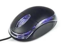 Wired USB LED Light Optical Mouse For PC Laptop Computer Scroll Black Wheel Mice Wired Mouse price