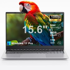 2025 Laptop 16GB RAM 1TB SSD 15.6 FHD Intel N100 Win11 Pro Backlit KB (Used) Used Laptop & Notebook price
