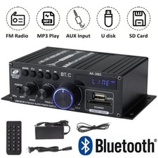 800W 2 Channel Bluetooth Mini HIFI Power Amplifier Audio Stereo Amp Home Car FM Stereo Amplifiers price