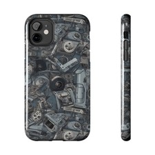 Spare Parts Robot Parts Scrap Yard Blue Gray Phone Case Phone Spare Parts price