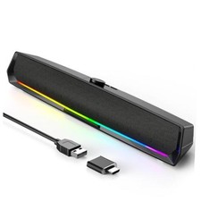 Computer Speakers for Desktop,PC Speakers Gaming Sound bar with Black-fabric Gaming Speaker price