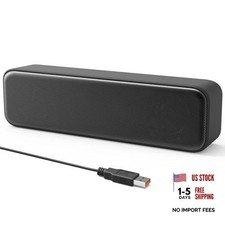 [Upgraded] Computer Speakers for Desktop PC, USB Plug-n-Play, External Gaming Speaker price