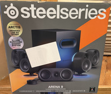 SteelSeries Arena 9 Illuminated 5.1 Desktop Gaming Speakers 5.1 USB Surround NIB Gaming Speaker price