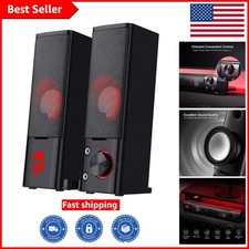 Stylish USB Powered Gaming Speakers with 2.0 Stereo Sound & LED Backlight Gaming Speaker price