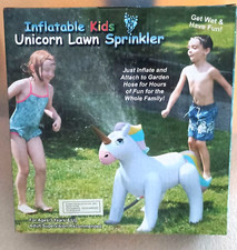 Inflatible Kids Unicorn Lawn Water Sprinkler New Box Inflatable Water Products price