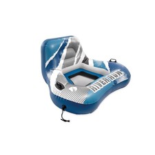 River Run I Wedge Inflatable Floating Water Lounge w/ Quick Connects Pool Lake Inflatable Water Products price