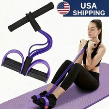 Multi-Functional Yoga Pull Rope  Arms, Legs, Waist, Abs, 6-Tube Resistance Band Pilates Equipment price