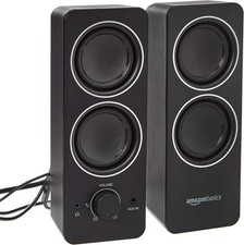 Amazon Basics Computer Speakers for PC or Laptop - Black Computer Speakers price