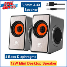 PC Computer Speakers With Surround Sound USB Wired Laptop Deep Bass For Desktop Computer Speakers price