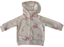 Baby B'gosh Baby Girls' Hoodie Pink Floral Size 3M Retail $30 Baby Sweatshirt price