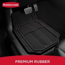 Rubbermaid Car Floor Mats,Heavy Rubber Car Mats Set, Non-Slip, Easy to Clean, Un Car Floor Mat price