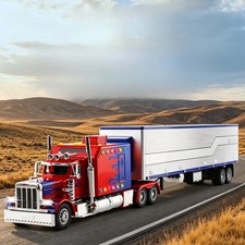 1:24 Diecast Vehicle for Peterbilt Heavy Truck 389 Model Truck Toy Sound Light Toy Vehicle price