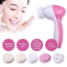 5 in 1 Deep Clean Face Skin Electric Facial Cleaner Care Brush Massager Scrubber Skin & Face Cleansing Devices price