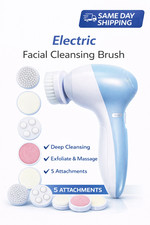 Electric Facial Cleaner 5 in 1 Face Cleansing Brush Wash Machine Spa Skin Care Skin & Face Cleansing Devices price