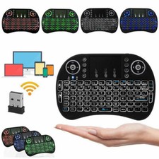 Mini Wireless Keyboard Remote Touchpad 2.4GHz Smart TV Android TV Box PC Backlit Wireless Keyboard price