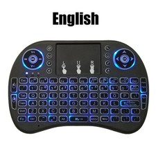 ✔ Mini Keyboard i8 2.4G Air Mouse Wireless with Touchpad, Backlit, Rechargeable Wireless Keyboard price