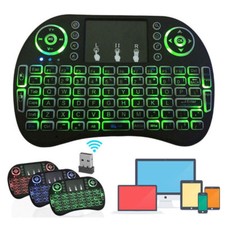 Mini 3 Backlit i8 2.4GHz Wireless Keyboard for Respberry LG TV Box Android PC Wireless Keyboard price