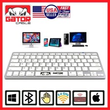 Wireless Bluetooth Keyboard For Windows PC Mac iOS Android iPhone Tablet Slim Wireless Keyboard price