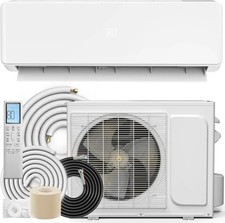 9000 BTU Mini Split AC Heat Pump 18 SEER2 115V Inverter 3 Level 680 Sq. Ft White Heat Pump price