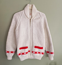 Handmade unisex L Knit Cardigan Sweater Full Zip Collared hockey Graphic Men's Sweater & Cardigan & Knitwear price