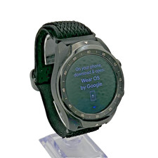 Mobvoi TicWatch Pro Smartwatch Black 45mm Wear OS Google GPS NFC Heart Rate Used Smartwatch price