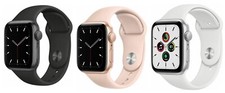 Apple Watch SE 40mm 44mm GPS + WiFi + Cellular Pink Gold Gray Silver Smart Watch Used Smartwatch price