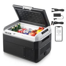 VEVOR 12V Car Refrigerator Portable Freezer 26.4QT Electric Cooler for Camping Freezer, Cooler price