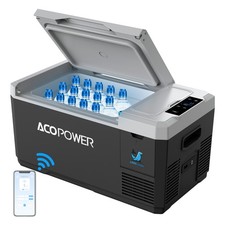 Portable Fridge & Freezer Car Freezer Cooler DC/AC power for RV Camping Beach Freezer, Cooler price