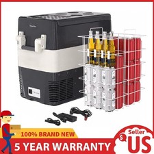 52 QT 50 L Portable Electric Cooler 12V/24V Car Refrigerator Freezer for Camping Freezer, Cooler price