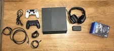 Sony PlayStation 4 500GB CUH-1215A Black Console with Controller and Accessories PlayStation Controller and Accessories price
