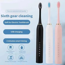 Electric Ultrasonic Toothbrush Six Speed Mode Home Soft Hair USB Charging Waterp Electric Toothbrush and Accessories price