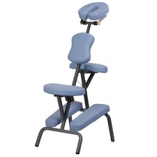Massage Chair Foldable Tattoo Spa Salon Chair Full-Body PU Leather Pad Blue Massage Chair price