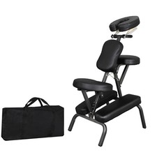 Portable Massage Chair Foldable Tattoo Therapy Chair 4" Thick Sponge w/Carry Bag Massage Chair price