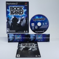Rock Band PS2 CIB W/ Manual - PlayStation 2 Gaming Products price