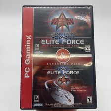 Star Trek: Voyager Elite Force And Expansion Pack PC Game W/ Product Key Gaming Products price