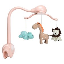 Baby Girl Crib Mobile for Pack and Playpen,Pink Bassinet Mobile with Music,Ro... Baby Playpen & Cribs price