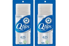 Q Tips Cotton Swabs 625 Count Pack of 2 for Beauty Hygiene and Cleaning Hygiene and Cleaning price