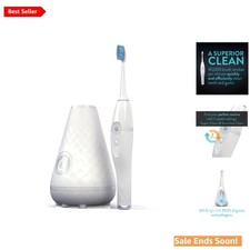 UV Sanitizing Sonic Toothbrush and Cleaning Station White for Dental Hygiene Hygiene and Cleaning price