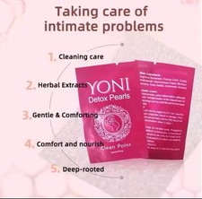 12  PCS Clean Point Herbal Feminine Device Detox Pearls Suppository Gentle Care Hygiene and Cleaning price
