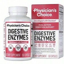 Physician's CHOICE Digestive Enzymes - Multi Enzymes, Bromelain, Organic Prebiot Organic Products price