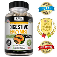 Digestive Enzymes w/ Prebiotic & Probiotics, Gas, Constipation & Bloating Relief Organic Products price