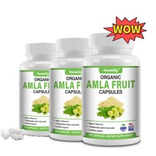Amla - 1500mg Capsules- Vitamin C - Immune support - healthy skin & hair-Organic Organic Products price