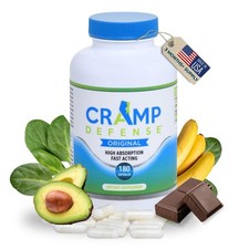 Leg Cramps Pills Magnesium Supplement Capsules 3-6 Month Supply Non-Laxative Organic Products price