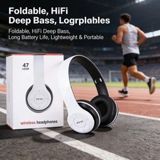Wireless Headphones Headsets Super Bass Bluetooth Foldable Stereo Earphones Mic Headphones price