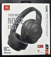 JBL Tune 770NC Adaptive Noise Cancelling Wireless Headphones Over Ear Black New Headphones price