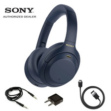Geniune Sony WH-1000XM4 Wireless Noise-Cancelling Over-the-Ear Headphones  Blue Headphones price
