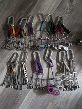Large Rock Climbing Gear Lot Black Diamond Wild Country Trango Cams Nuts Harness Climbing Gear price